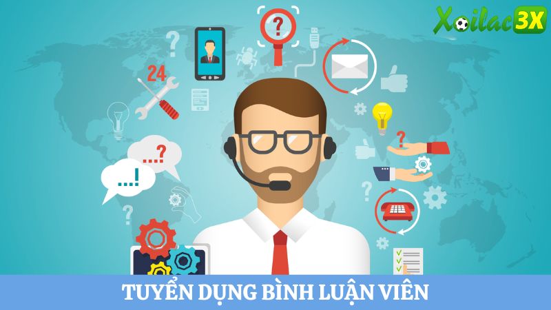 Tuyển dụng Xoilac Bình luận viên